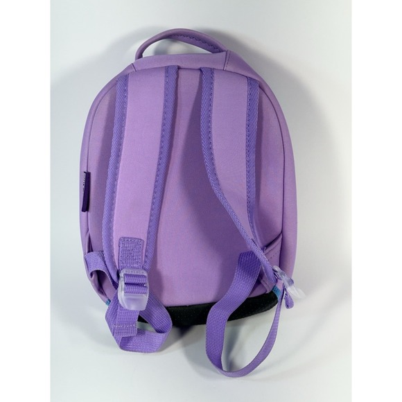 Great Wolf Lodge Violet Wolf Kids Backpack Purple 10x8" Vacation Go Bag Tech - Picture 3 of 11